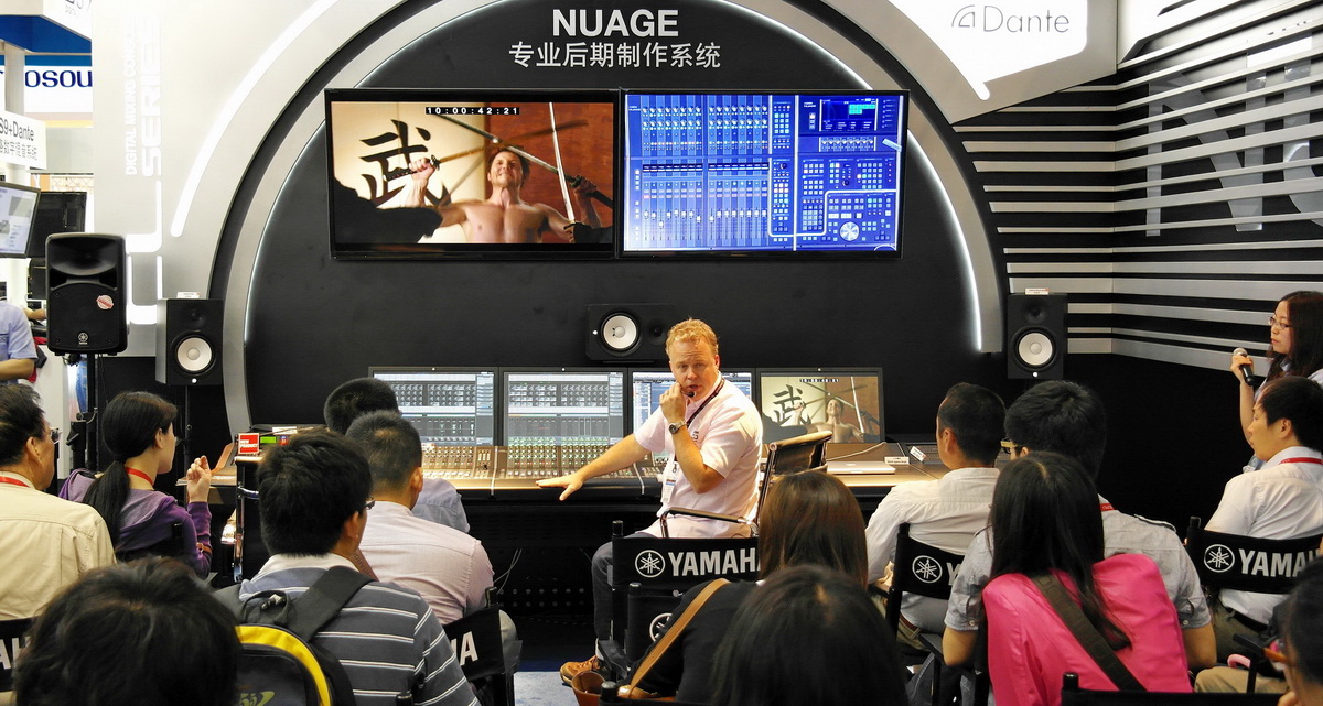 金沙js93252专业音响新产品亮相PALM EXPO 2013展会 