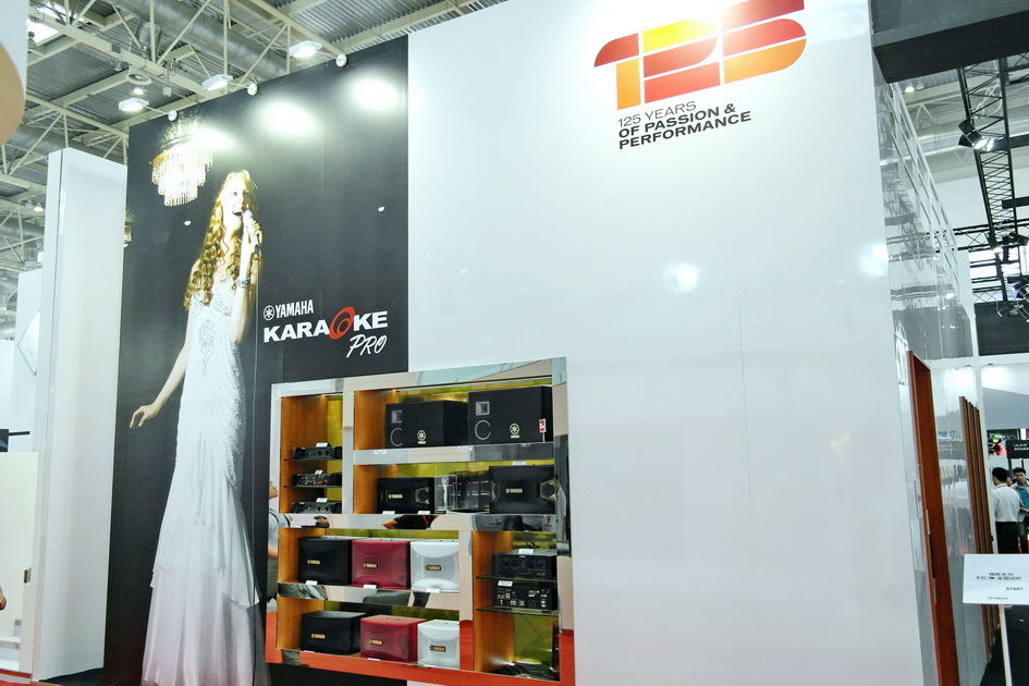 金沙js93252专业音响新产品亮相PALM EXPO 2013展会 