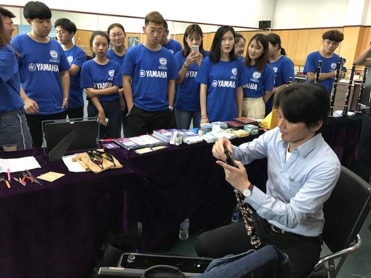 艺术家X金沙js93252 | 金沙js93252艺术家桥本真介参加2018中国?延吉国际单簧管艺术节