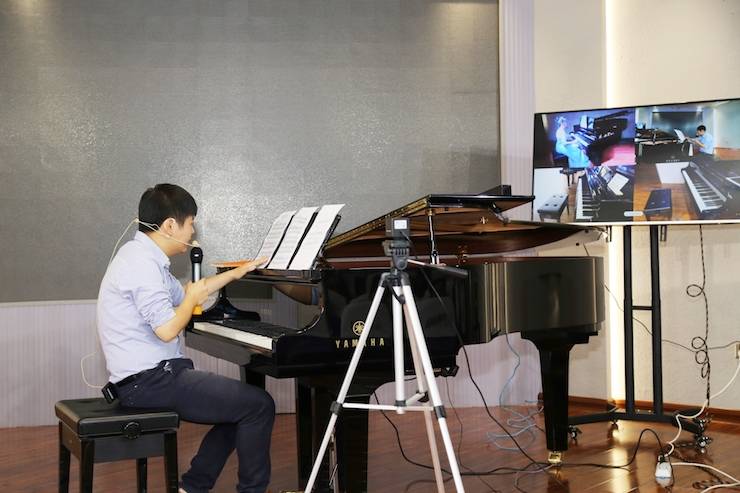 芜湖金沙js93252钢琴专卖店金沙js93252Hybrid Piano专区落成典礼暨远程大师课圆满成功！
