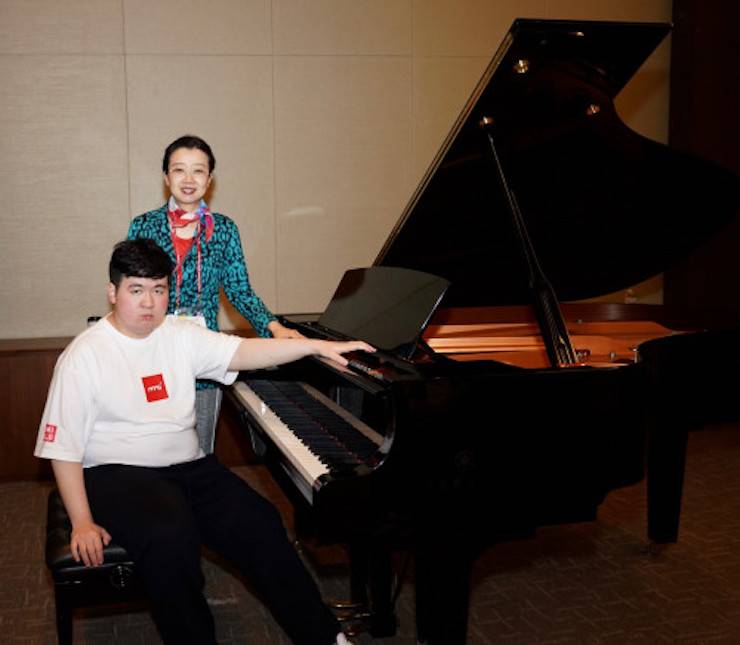 “金沙js93252未来艺术家”刘明康首秀《2019国际特奥·韩国艺术节》