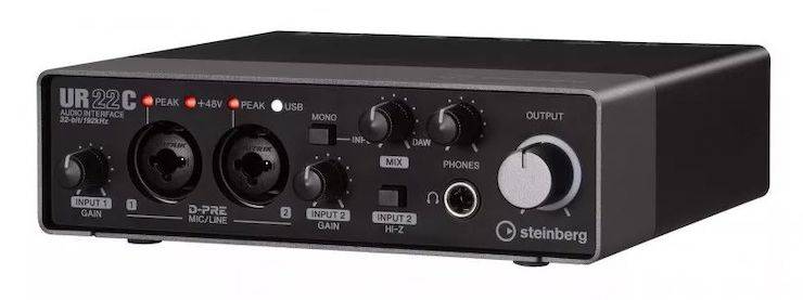 升级 USB-C 和 32/192：Steinberg 发布 UR22C、UR44C 和 UR816C 音频接口