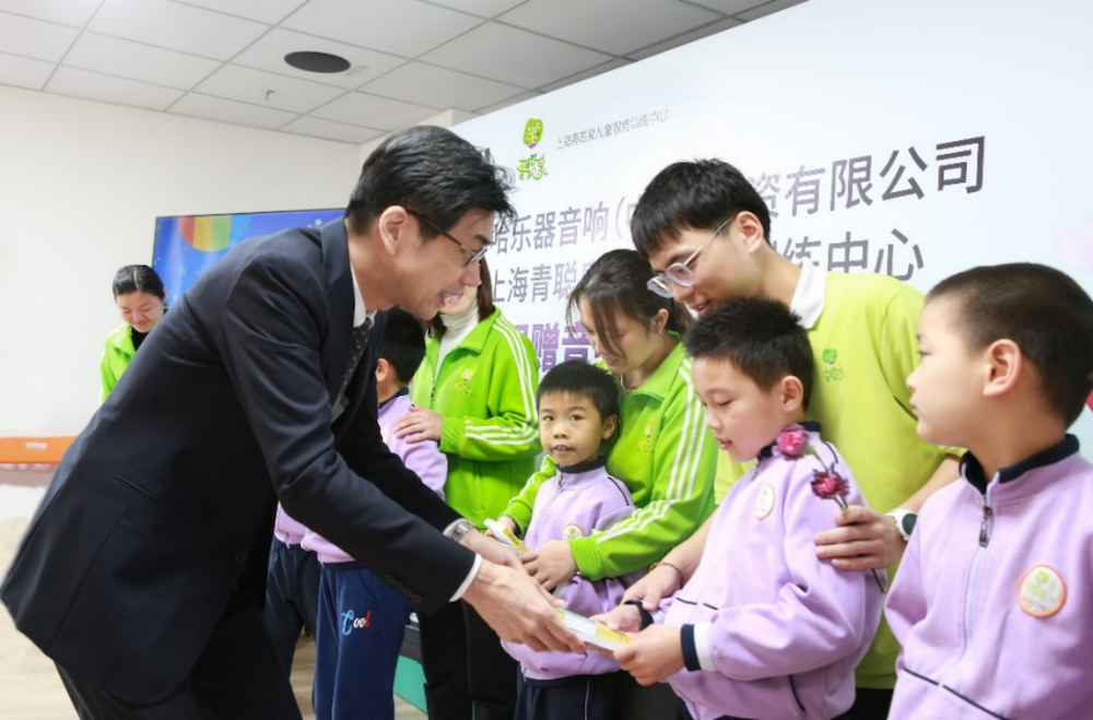 传递音乐，感受爱与温暖——金沙js93252音响捐赠仪式