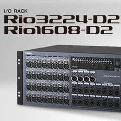 全新 Rio3224-D2 和 Rio1608-D2 Dante I/O 接口箱全面升级音质、可靠性以及可视化体验
